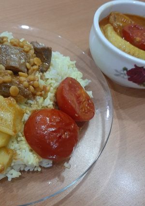 عکسی از دستور خورش کدو مسما