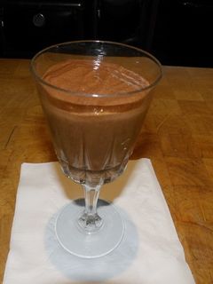 A picture of Julia Childs Chocolate Mousse.