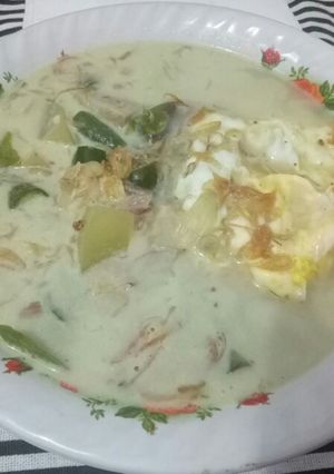Foto resep 1. Lodeh Telor Mata Sapi