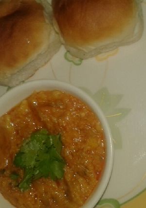 A picture of Pav Bhaji everyone can eat, specially for kids.