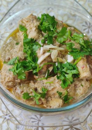 A picture of Dum Paneer.