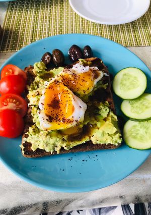 O poză a rețetei Avocado toast.