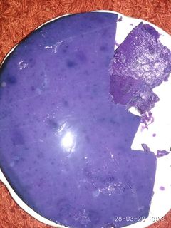 Foto resep Puding ubi ungu simple
