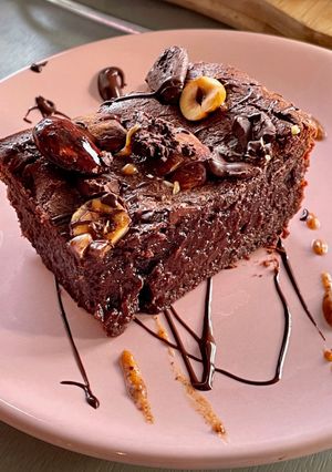Une photo de Brownie fleur de sel #chocomie