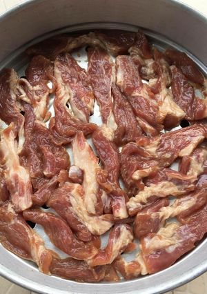 รูปของ “หมูแดดเดียว”#ทำขายรวย