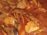Semur jengkol pedas