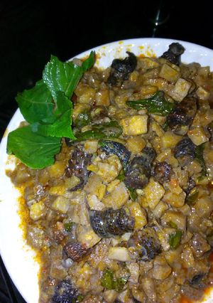 A picture of Unripe plantain porridge.