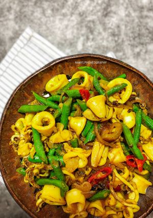 Gambar Sotong goreng kunyit