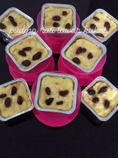 Foto resep Puding Roti Tawar Kukus