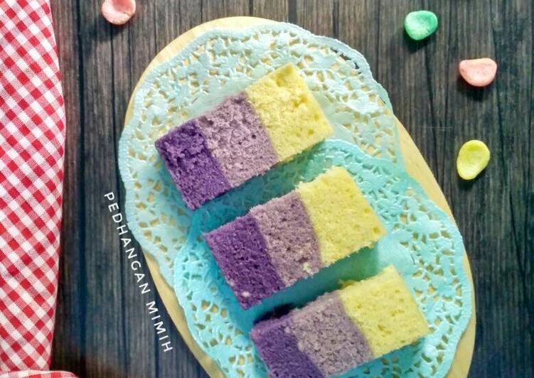 Resep Bolu Kukus Lapis Taro, Sempurna