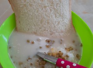 Foto resep Bubur kajang ijo+ketan putih madura simple ajah