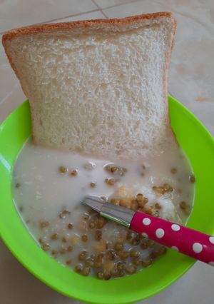 Foto resep Bubur kajang ijo+ketan putih madura simple ajah