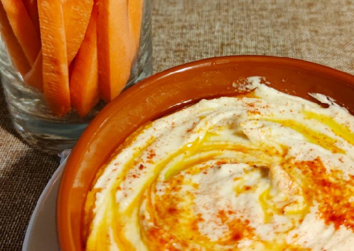 Hummus de garbanzos