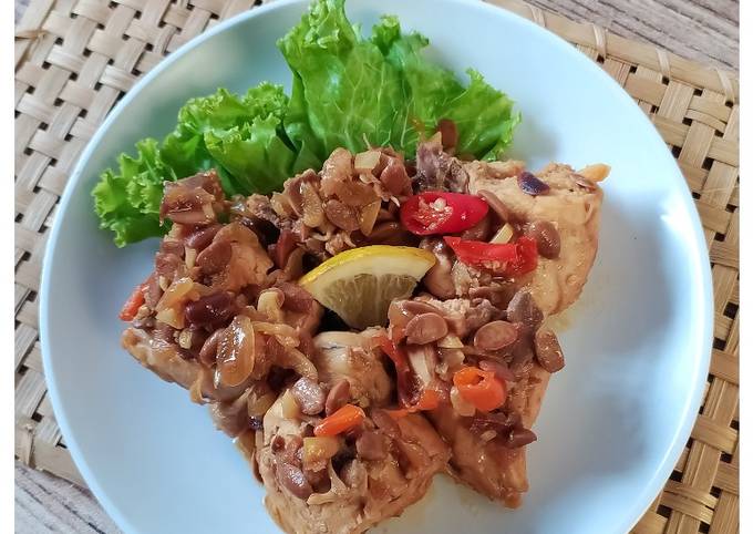 Resep Ayam Masak Tauco Oleh Saomi Mayhai Cookpad