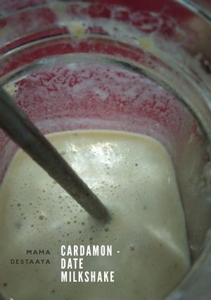 Foto resep Kurma kapulaga milkshake
