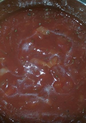 Una foto de Salsa para pitza