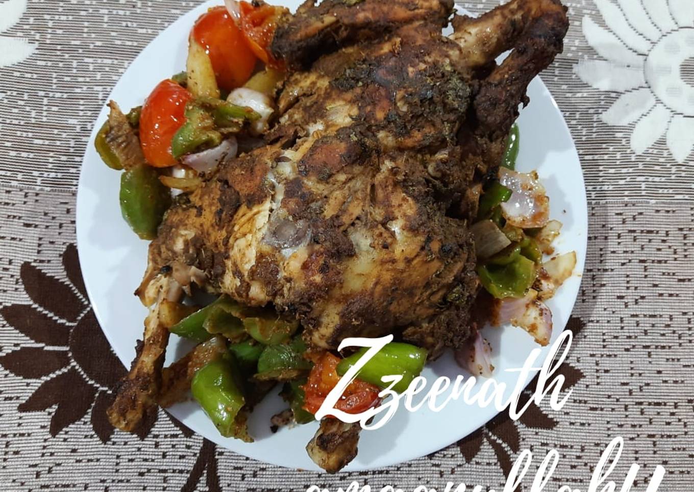 Dajaj Al Faham or Arabic Chargrilled Chicken