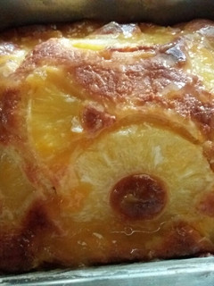 Una foto de Bizcocho con piña