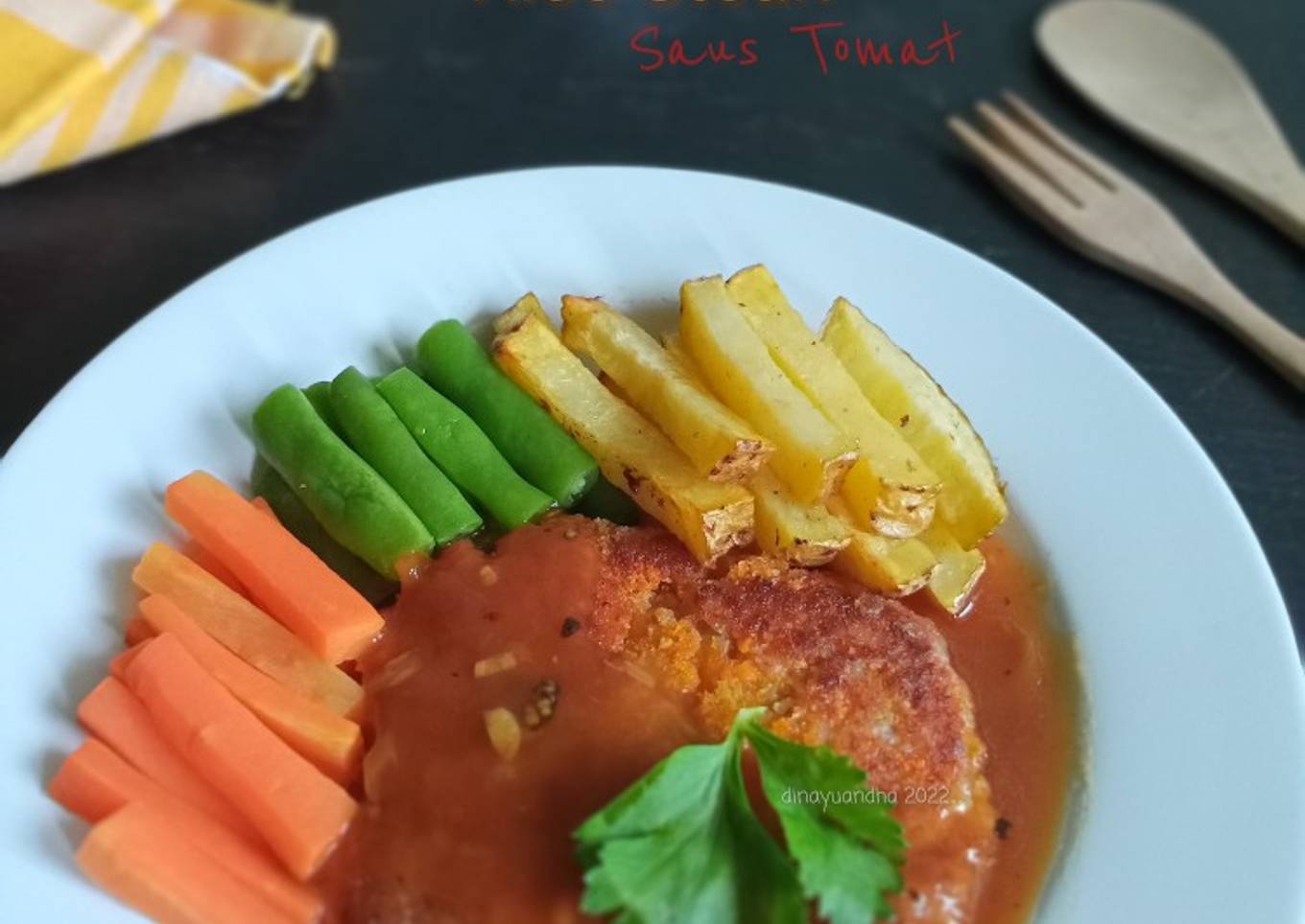 Rice Steak Saus Tomat