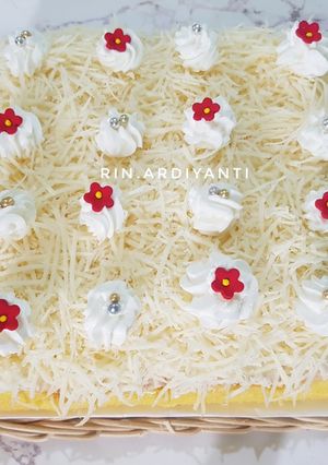 Foto resep Bolu Jadul Keju Recipe @Restuutamidewi