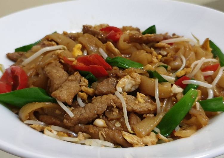 Resep Kwetiau goreng sapi yang Enak Banget