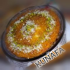 A picture of Baked Kunafa.