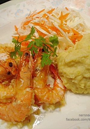 รูปของ มันบดกุ้งกระเทียม