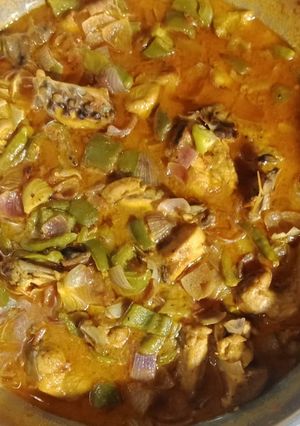 A picture of Chicken Jalfrezi.