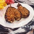Karniyarik or Turkish stuffed Eggplants with ground Beef