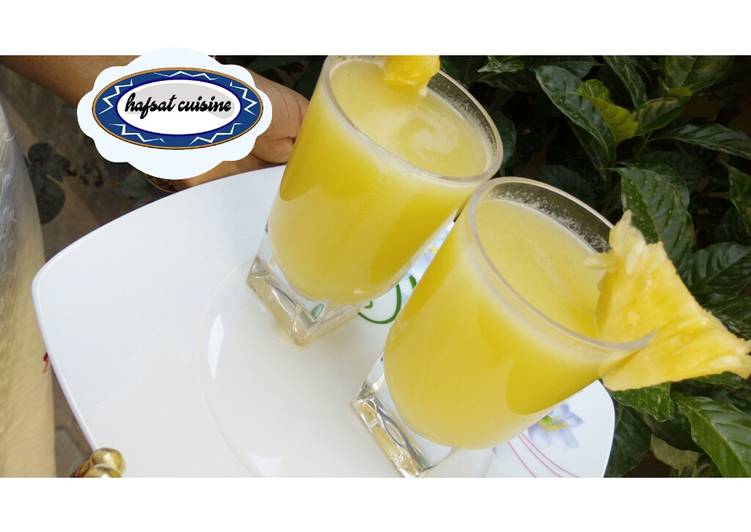 Recipe of Homemade Penapple and Orange juice