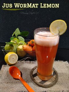 Foto resep Jus WorMat Lemon
