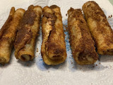 Rollizos de Torrijas de nocilla