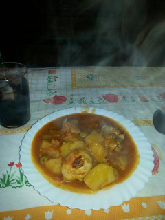 Una foto de Fricasé de pollo