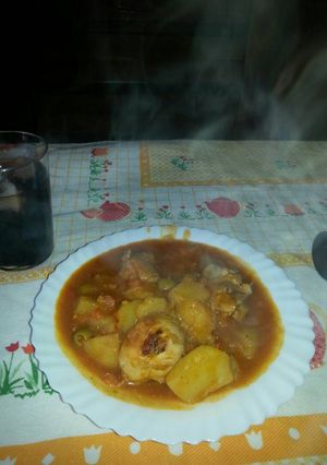 Una foto de Fricasé de pollo