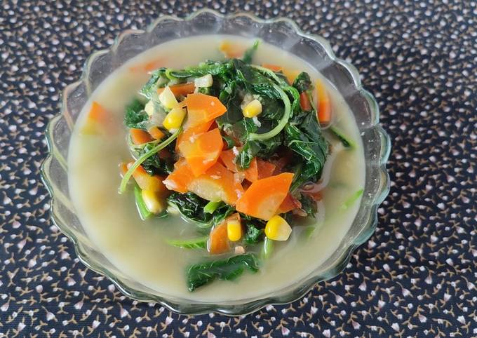 Resep Sayur Bobor Bayam Wortel Oleh Bunda Titanque Cookpad