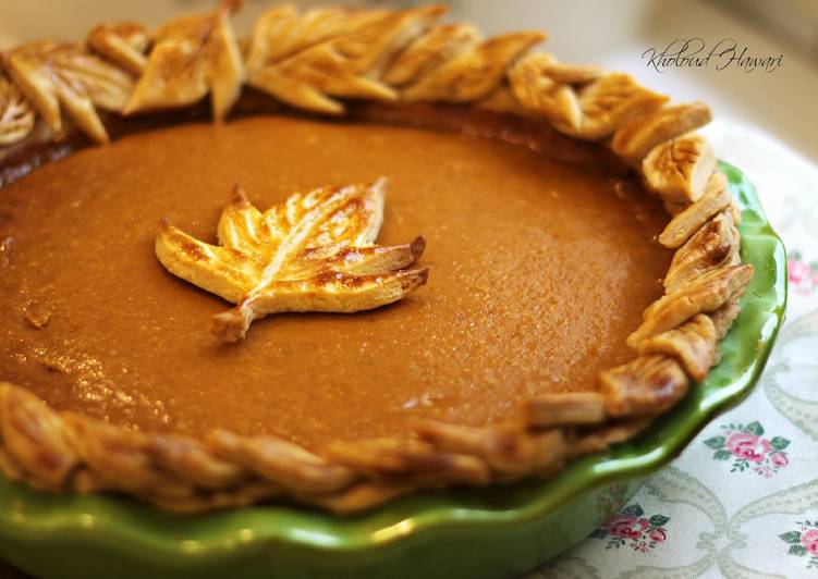 Recipe of Homemade Best Pumpkin Pie Ever