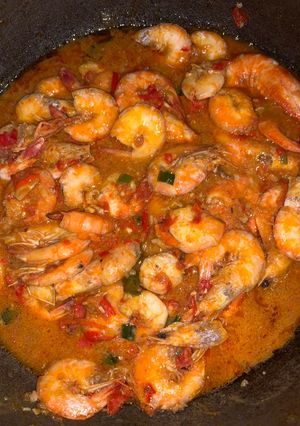 Foto resep Udang saus pedas manis