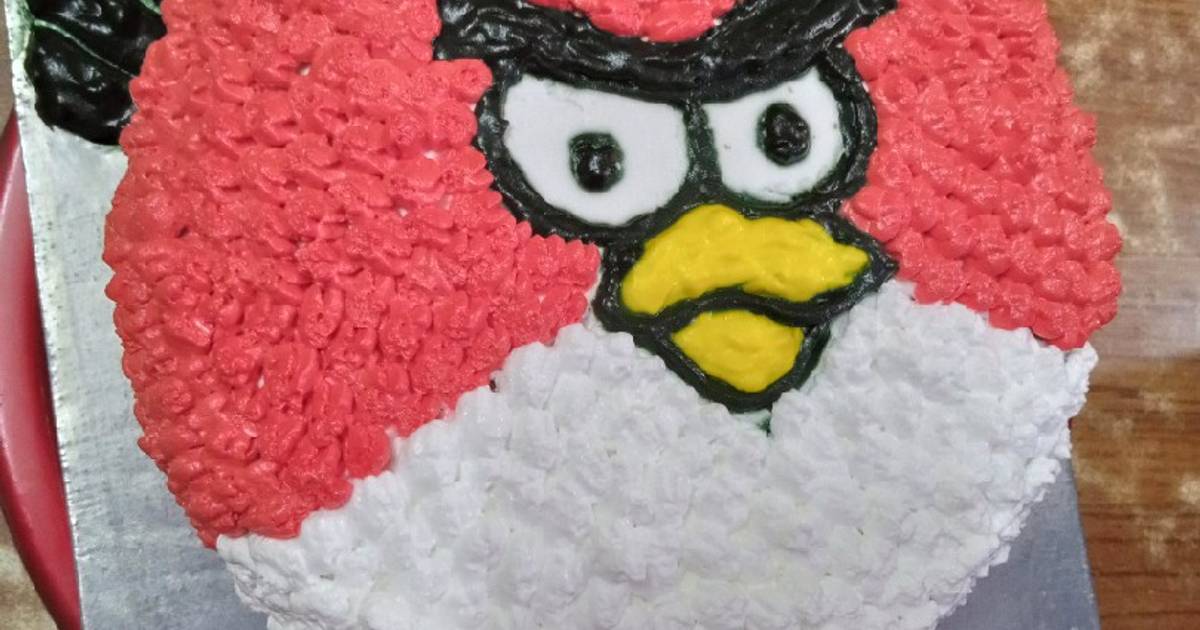 ANGRY BIRDS CAKE  How To Make by Cakes StepbyStep  YouTube