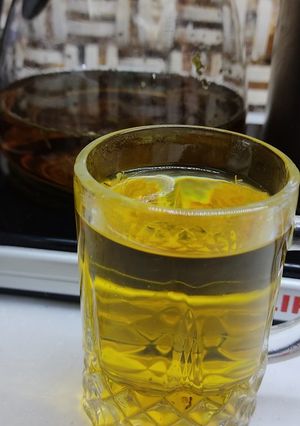 عکسی از دستور دمنوش نعناع وگل سرخ