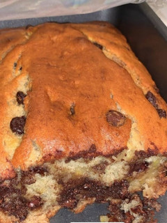Foto de Bolo de Banana e Chocolate