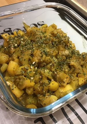 Une photo de Panais et fenouils au curry et bouillon de courge