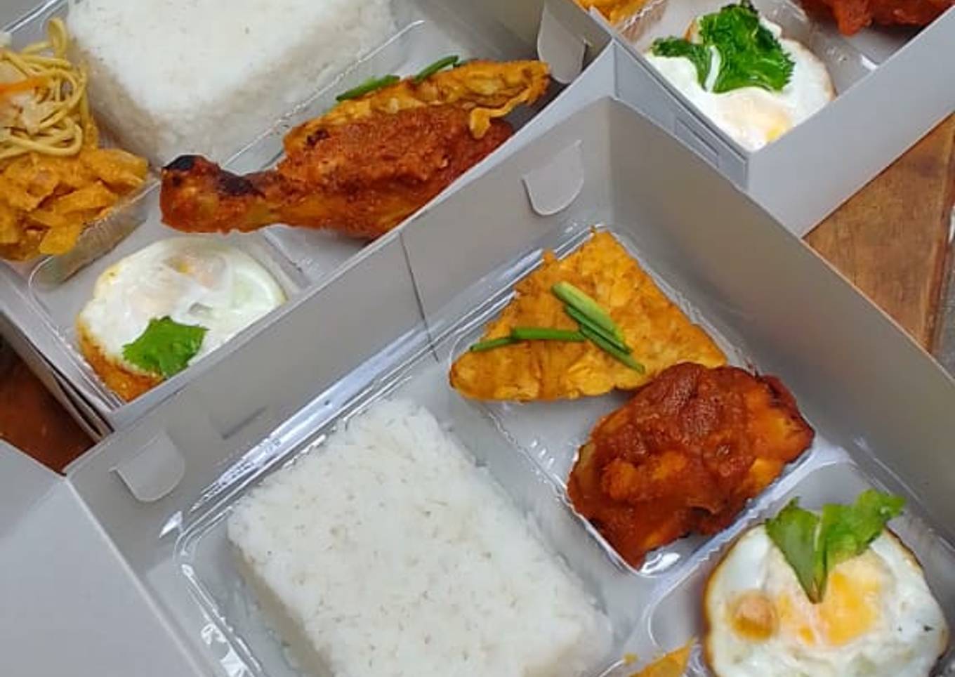 Naskot murah meriyah ayam bakar bumbu rujak