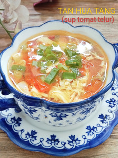 Foto resep TAN HUA TANG (sup tomat telur)