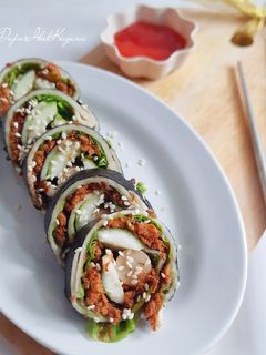 Foto resep 973. Sushi Sandwich Abon Sosis