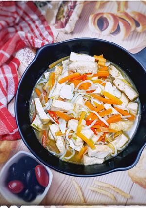 Foto resep Tumis Tahu, Tauge dan Wortel