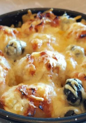Foto principal de Mini patatas de jamón y queso