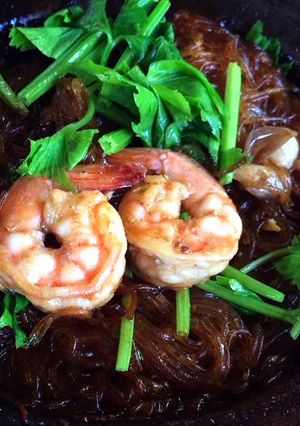 รูปของ กุ้งอบวุ้นเส้น