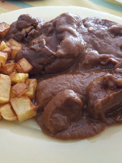 Una foto de Osobuco de ternera rico, rico de la brigada espartana