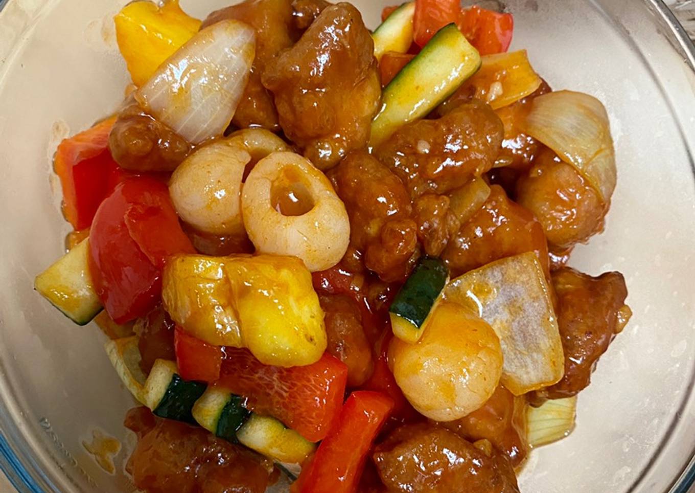 Ayam Longan Asam Manis