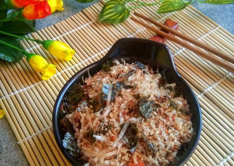 Cara membuat Furikake (ふりかけ) Homemade yang enak Untuk Jualan